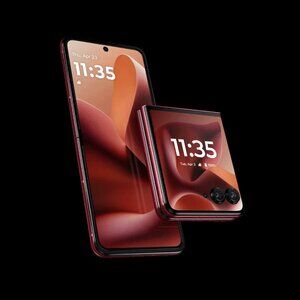 motorola razr ultra PANTONE Rio Red 1TB UNLOCKED NEW 2025